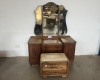 DRESSING TABLE WITH STOOL
