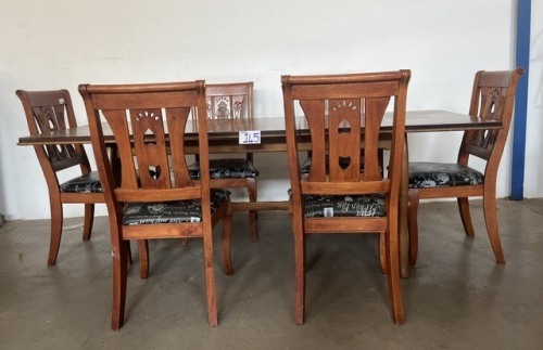 6 SEATER DINING ROOM SUITE