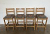 4 X BAR CHAIRS - 2