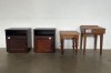 3 X BEDSIDE PEDESTALS AND SIDE TABLE