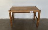WOODEN TABLE (H760, W610, L1210) - 2
