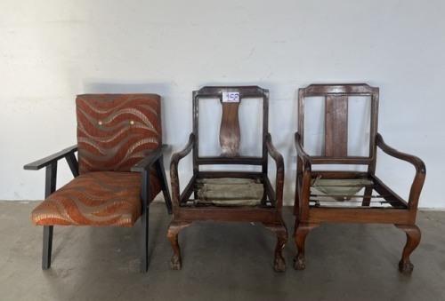 3 X VINTAGE CHAIRS