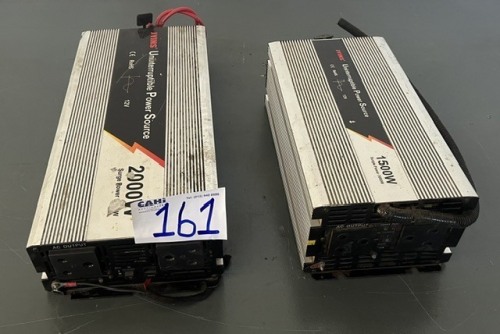 2 X JYINS UNINTERRUPTIBLE POWER SOURCE (1500W AND 2000W)
