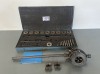 GREENFIELD TAP AND DIE SET AND PIPE CUTTER - 2