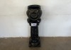 PEDESTAL AND FLOWER VASE - 2