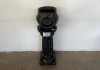 PEDESTAL AND FLOWER VASE