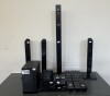 SAMSUNG HOME THEATRE SOUND SYSTEM AND CAR RADIO
