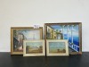 4 X FRAMED PAINTINGS - 2
