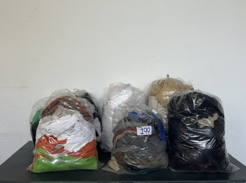 ASSORTED CLOTHING AND BEDDING