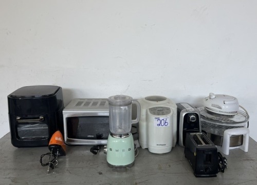 AIR FRYER, OTTIMO MICROWAVE, TOASTER, CONVECTION OVEN, COFFEE MAKER AND OTHER GOODS