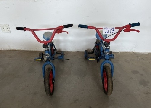 2 X KIDDIES BICYCLES