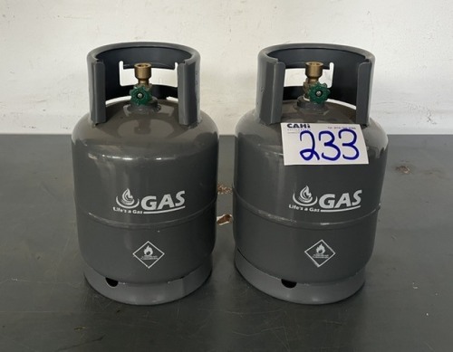 2 X 3KG GAS CYCLINDER
