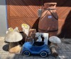 ASSORTED GARDEN POTS, GARDEN ORNAMENTS AND GARDEN STONES - 2