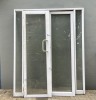 ALUMINIUM DOUBLE DOORS WITH GLASSES - 2