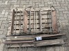 6 X BATHROOM WALL RACKS - 2