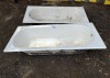 2 X CAST IRON BATH TUB