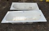 2 X CAST IRON BATH TUB - 2