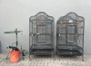 2 X BIRD CAGES , STEEL STAND AND OTHER GOODS