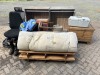 FUTON BED, MOTORCYCLE BOOTS, OFFICE CHAIRS, WOODEN KIST AND OTHER GOODS - 2