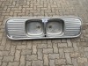 STAINLESS STEEL DOUBLE BASIN