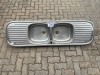 STAINLESS STEEL DOUBLE BASIN - 2