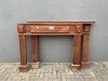 2 X WOODEN FIRE PLACE SURROUNDS - 2