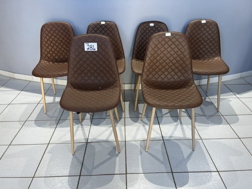 6 X DINING CHAIRS