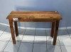 WOODEN SERVER TABLE (H770, W425, L1155)