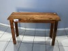 WOODEN SERVER TABLE (H770, W425, L1155) - 2
