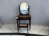DRESSING TABLE WITH STOOL