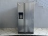 SAMSUNG DOUBLE DOOR FRIDGE FREEZER WITH WATER DISPENSER (SWITCHING ON)