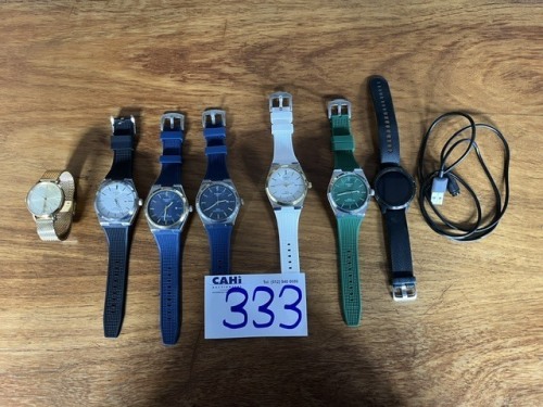 7 X WRIST WATCHES