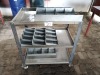 STEEL TROLLEY AND BOLT TRAYS - 2