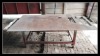 STEEL WORK BENCH AND STEEL SHEET