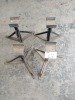 4 X STEEL STANDS - 2