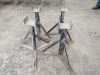 4 X STEEL STANDS - 3