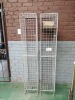 2 X WIRE LOCKERS - 2