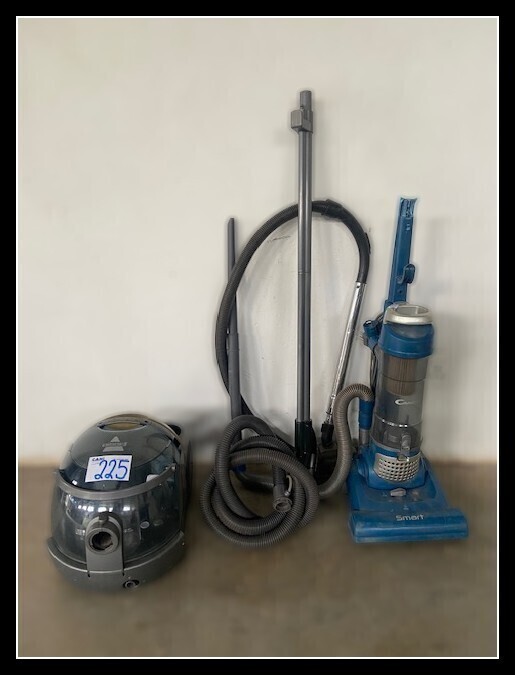 BISSELL VACUUM CLEANER (WORKING) AND SMART VACUUM CLEANER (SWITCHING ON