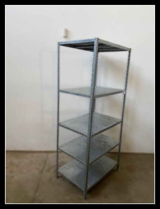 STEEL SHELVING (H1998, W600, L868) ONLINE WAREHOUSE AUCTION 14 & 15