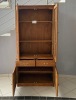 CUPBOARD WITH GLASS DOORS/WALL UNIT - 2