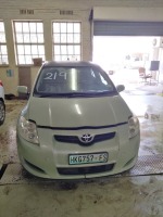 2008 TOYOTA AURIS - UNRESERVED - KIMBERLEY