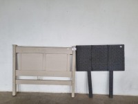 DOUBLE BED HEADBOARD AND SINGLE BED HEADBOARD