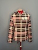 CASUAL MULTI COLOUR JACKET MEDIUM , BLIND DATE PINK & BROWN