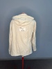 WHITE HOODED JACKET - 3