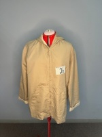 OUTFIT LARGE MEDIUM KHAKI HOODED JACKET