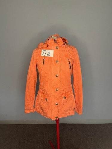 ORANGE SQUESTO SIZE 36 HOODED