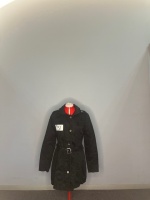 HOODED BLACK JACKET MEDIUM