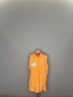 ORANGE SLEEVELESS SIZE LARGE