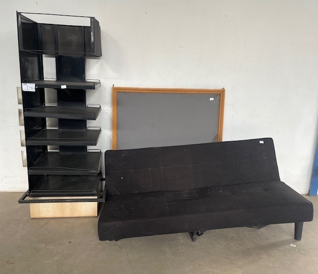 Sleeper Display Rack DISPLAY SHELF, PIN BOARD AND SLEEPER COUCH WAREHOUSE AUCTION - 2 & 3 ...