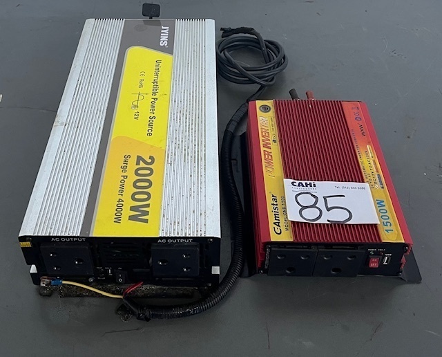 JYINS 2000W UNINTERUPTIBLE POWER SOURCE/ INVERTER AND GAMISTAR 1500W ...